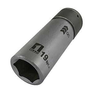 イチネンミツトモ ミツトモ　QCソケット　シングル　19mm　6角　IM―4W19―6K   19803 | 