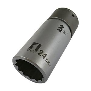 イチネンミツトモ ミツトモ　QCソケット　シングル　24mm　12角　IM―4W24―12K   19808 | 
