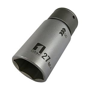 イチネンミツトモ ミツトモ　QCソケット　シングル　27mm　6角　IM―4W27―6K   19809 | 