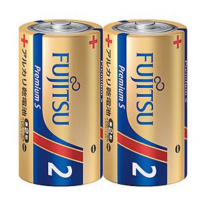 FDK アルカリ単2（2個パック）　PremiumS  LR14PS(2S)    ［2本 /アルカリ］ | 