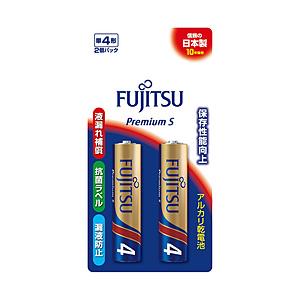 FDK アルカリ単4（2個ブリスターパック）　PremiumS  LR03PS(2Ｂ) 富士通   ［2本 /アルカリ］ | 