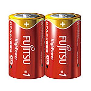 FUJITSU(富士通) LR20FH（2S）  アルカリ乾電池　単1形　1.5V LR20F　HighPower /2個パック | 富士通