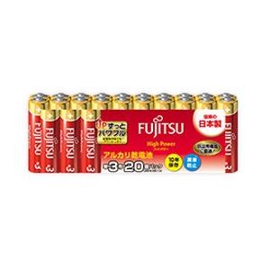 FUJITSU(富士通) LR 6FH(20S)　アルカリ乾電池　単3形　1.5V LR6F　HighPower /20個パック | 富士通