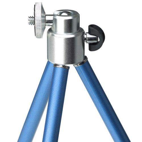 ハクバ 【3段三脚】Eポッド3（メタリックブルー）HEP3MB | HAKUBA | 04