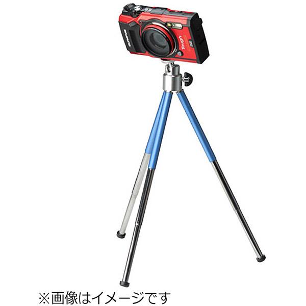 ハクバ 【3段三脚】Eポッド3（メタリックブルー）HEP3MB | HAKUBA | 06