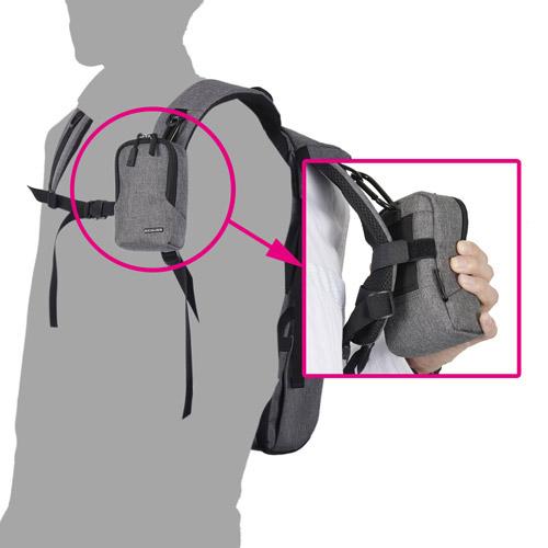 ハクバ プラスシェル シティ04 カメラポーチ M グレー SP-CT04-CPMGY グレー | HAKUBA | 07