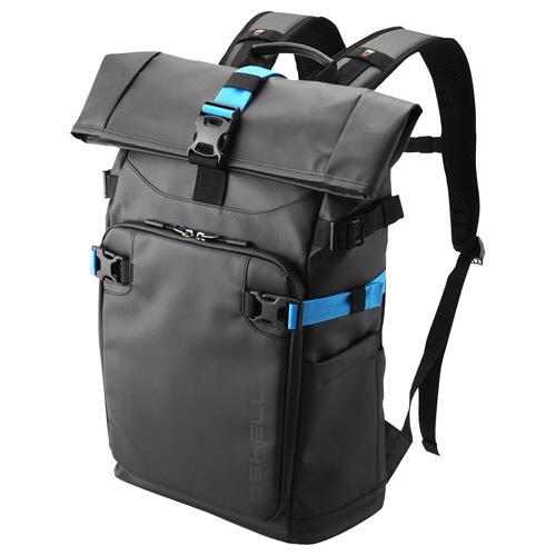 ハクバ プラスシェル レジスト02 バックパック  M  ブラック SP-RS02BPMBK | HAKUBA