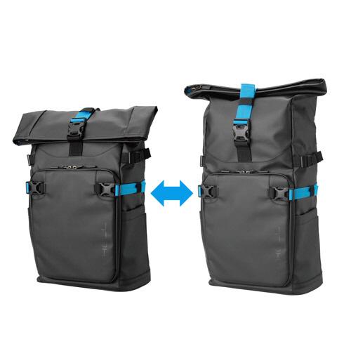 ハクバ プラスシェル レジスト02 バックパック  M  ブラック SP-RS02BPMBK | HAKUBA | 04