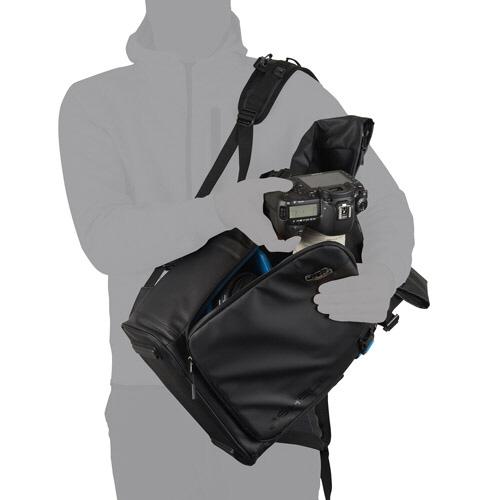 ハクバ プラスシェル レジスト02 バックパック  M  ブラック SP-RS02BPMBK | HAKUBA | 07