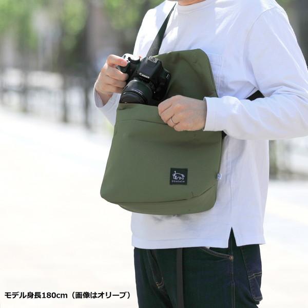 CHULULU RENU （レニュー） フラップショルダーバッグ M  オリーブ SCH-REFSBMOV |  | 12