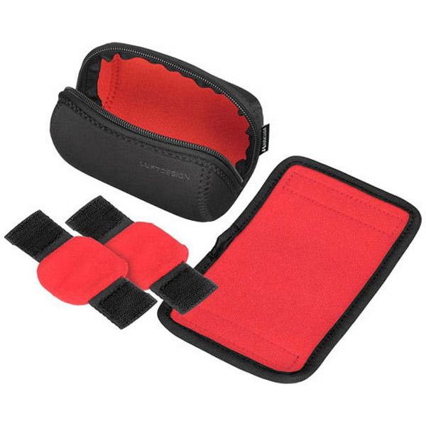 【在庫限り】 ハクバ ルフトデザイン スリムフィット レンズポーチ 70-120（ブラック）　KLP-LS7012BK [振込不可] | HAKUBA | 01