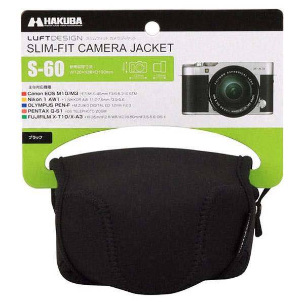 【在庫限り】 ハクバ ルフトデザイン スリムフィット カメラジャケットS-60（ブラック）　DCS-03S60BK [振込不可] | HAKUBA | 06