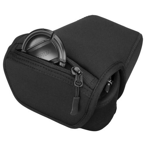 【在庫限り】 ハクバ ルフトデザイン　スリムフィットカメラジャケット　S−90　ブラック DCS-03S90BK ブラック [振込不可] | HAKUBA | 04