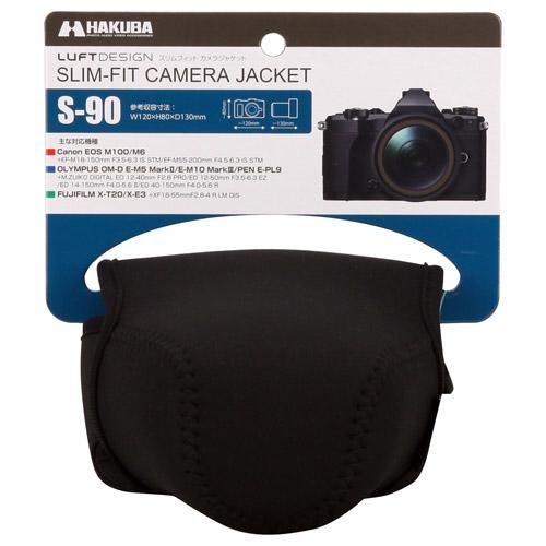 【在庫限り】 ハクバ ルフトデザイン　スリムフィットカメラジャケット　S−90　ブラック DCS-03S90BK ブラック [振込不可] | HAKUBA | 07