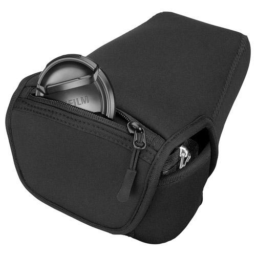 【在庫限り】 ハクバ ルフトデザイン　スリムフィットカメラジャケット　M−140　ブラック DCS-03M140BK ブラック [振込不可] | HAKUBA | 04