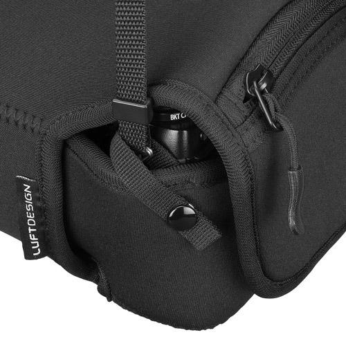 【在庫限り】 ハクバ ルフトデザイン　スリムフィットカメラジャケット　M−140　ブラック DCS-03M140BK ブラック [振込不可] | HAKUBA | 05