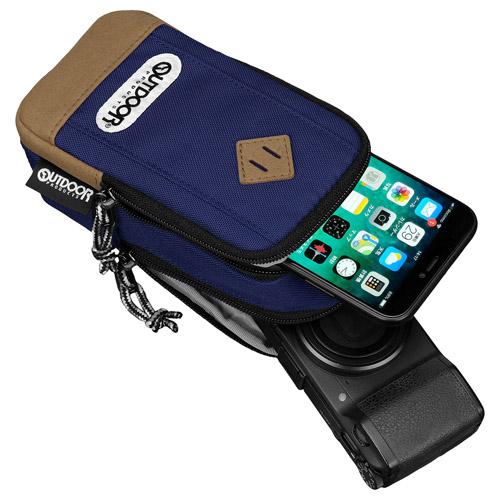 OUTDOOR カメラポーチ 04 OUTDOOR ネイビー ODCP04NV |  | 05