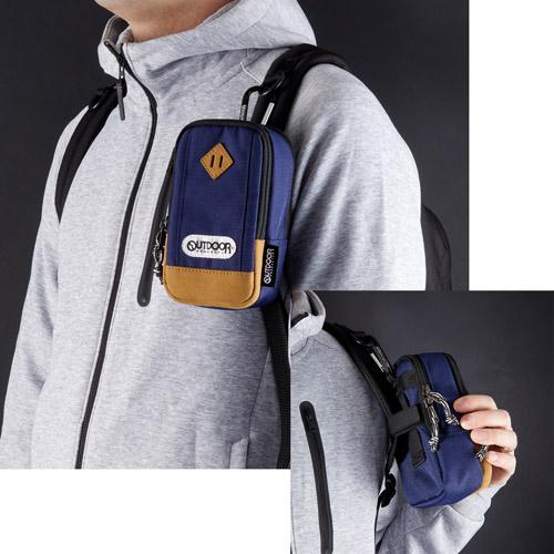 OUTDOOR カメラポーチ 04 OUTDOOR ネイビー ODCP04NV |  | 08