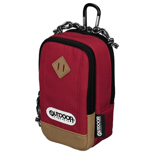 OUTDOOR カメラポーチ 04 OUTDOOR レッド ODCP04RD |  | 01