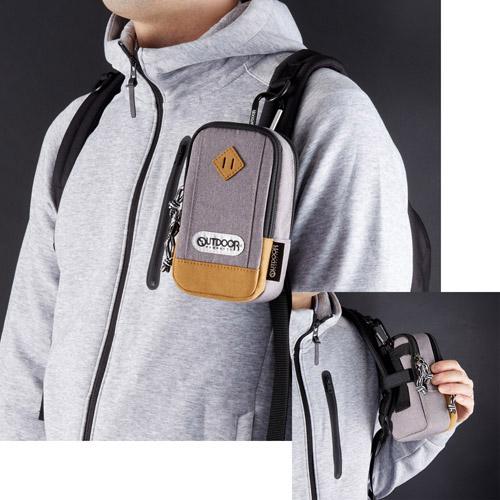 OUTDOOR カメラポーチ 04 OUTDOOR ヘザーグレー ODCP04HG |  | 08