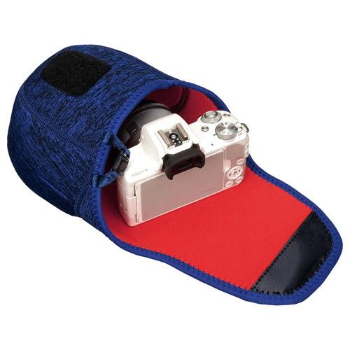 ハクバ プラスシェル スリムフィットカメラケース02 M ブルー SP-SF-CC02MBL ブルー [振込不可] | HAKUBA | 02