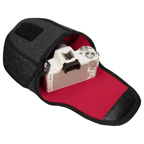 ハクバ プラスシェル スリムフィットカメラケース02 M ブラック SP-SF-CC02MBK ブラック [振込不可] | HAKUBA | 02