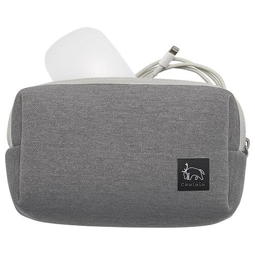 CHULULU ノートパソコン対応［〜13.3インチ］ PCインナーケース＆マルチポーチ  メランジグレー SCH-PCMPSTMG |  | 02