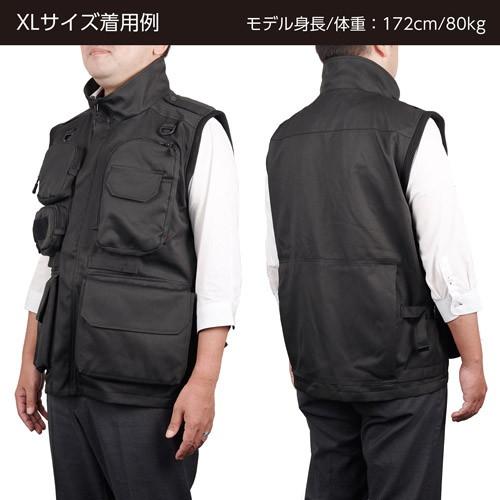 ハクバ GW-PRO RED カメラマンベスト XL  ブラック KCV-GWR-XL | HAKUBA | 03