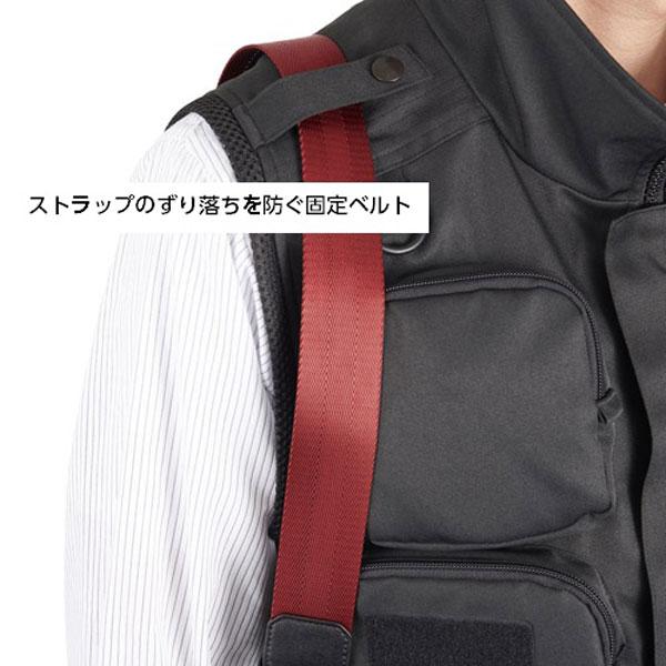 ハクバ GW-PRO RED カメラマンベスト M  ブラック KCV-GWR-M | HAKUBA | 06