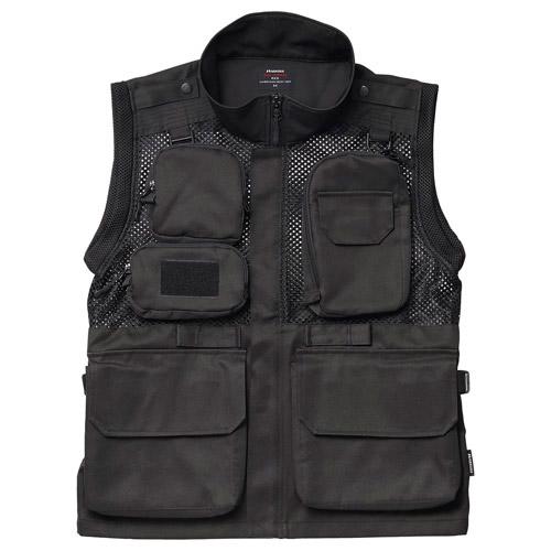 ハクバ GW-PRO RED カメラマンメッシュベスト M  ブラック KCMV-GWR-M | HAKUBA | 01