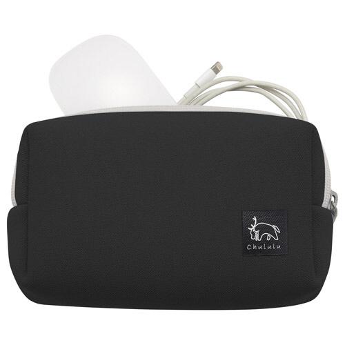 CHULULU ノートパソコン対応［〜13.3インチ］ PCインナーケース＆マルチポーチ  ブラック SCH-PCMPSTBK |  | 01