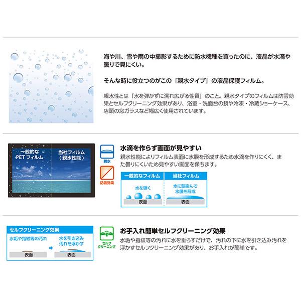 ハクバ 液晶保護フィルム 親水タイプ（GoPro Max 専用）   DGFH-GMAX | HAKUBA | 02