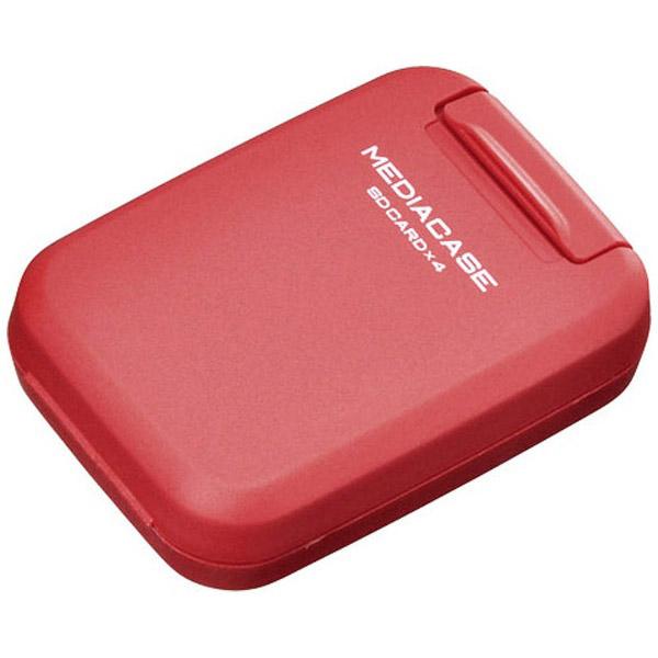 ハクバ ポータブルメディアケースS（SD/MicroSDカード用・ダークレッド）　DMC-20SSDRD | HAKUBA | 01