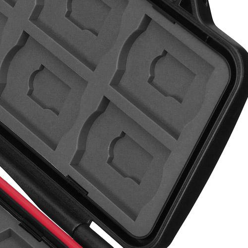 ハクバ ハードメモリーカードケース SD12（SD/microSDカード用） DMC-22SD12RD レッド | HAKUBA | 05