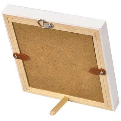 ハクバ SQ木製額 Carre fils（カレ フィス） 89 （89×89mm） 1面 （ホワイト） | HAKUBA | 01