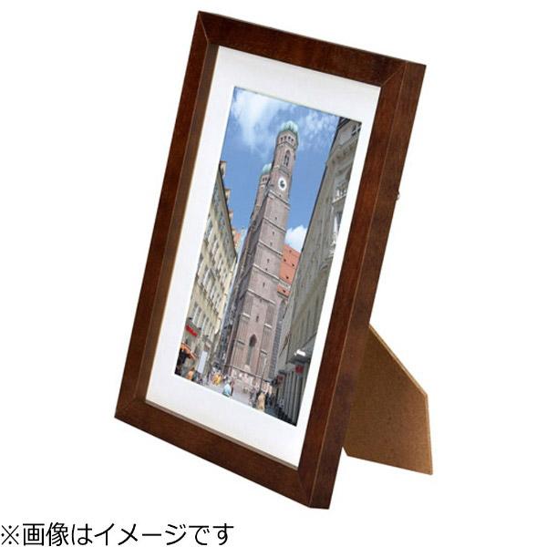 ハクバ 木製額縁 （2Lサイズ／ブラウン）　FWMM01-BR2L | HAKUBA | 02