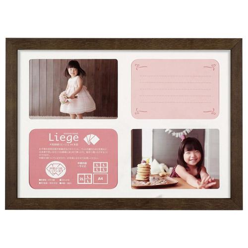 ハクバ リエージュ プレジール A4多面 ブラウン FWLGP-BRA4T ブラウン | HAKUBA | 01