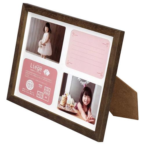 ハクバ リエージュ プレジール A4多面 ブラウン FWLGP-BRA4T ブラウン | HAKUBA | 03