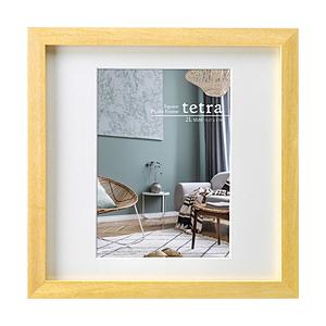 ハクバ SQ（スクウェア）木製額 「tetra（テトラ）」 2Lサイズ 1面  ナチュラル FSQTT-NT2L1 | HAKUBA