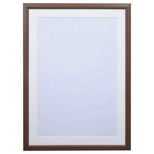 ハクバ 木製額 FW-04 ブラウン A3ノビ FW-4-BRA3N ブラウンA3ノビ [振込不可] | HAKUBA | 01