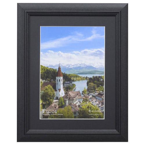 ハクバ 木製額 FW-04 ブラック 2L FW-4-BK2L ブラック2L | HAKUBA | 01