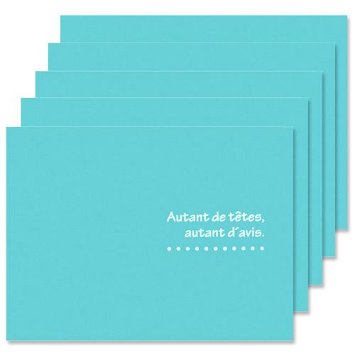 ハクバ ランス ドゥ L 横（ヨコ） ブルー （5枚セット） MRCDO-LY2BL5S [ヨコ /E・Lサイズ /2面] | HAKUBA | 06