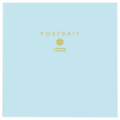 ハクバ ペーパースクウェア台紙 No.1770 L2面 ブルー   M1770-L-2BL ［タテヨコ兼用 /E・Lサイズ /2面］ | HAKUBA | 01