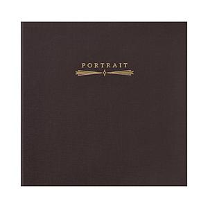 ハクバ スクウェア台紙 No.2020 2L 1面 ブラウン   M2020-2L-1BR ［タテヨコ兼用 /2Lサイズ・キャビネサイズ /1面］ | HAKUBA