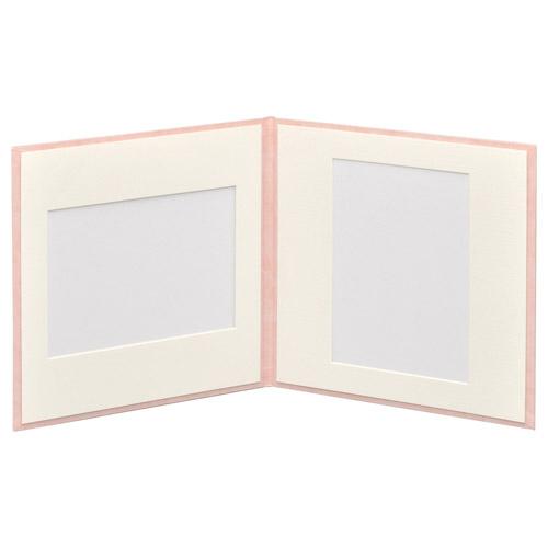 ハクバ スクウェア台紙 No.2020 2L 2面 ピンク   M2020-2L-2PK ［タテヨコ兼用 /2Lサイズ・キャビネサイズ /2面］ | HAKUBA | 04