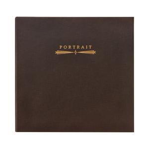 ハクバ スクウェア台紙 No.2020 2L 4面  ブラウン M2020-2L-4BR ［タテヨコ兼用 /2Lサイズ・キャビネサイズ /4面］ | HAKUBA