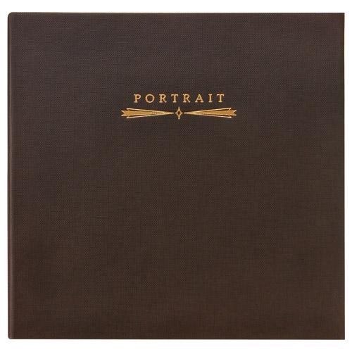 ハクバ スクウェア台紙 No.2020 2L 4面  ブラウン M2020-2L-4BR ［タテヨコ兼用 /2Lサイズ・キャビネサイズ /4面］ | HAKUBA | 01