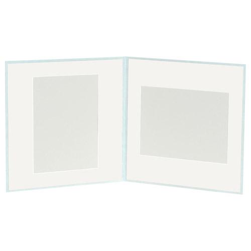 ハクバ スクウェア台紙 No.2020 6切 2面 アクア   M2020-6-2AQ ［タテヨコ兼用 /六切サイズ /2面］ | HAKUBA | 04