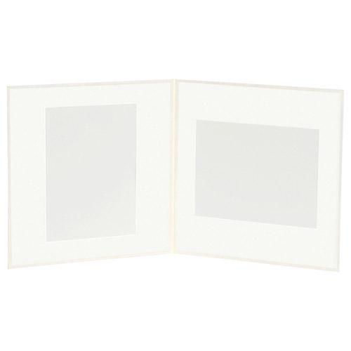 ハクバ スクウェア台紙 No.2020 6切 2面 ホワイト M2020-6-2WT [タテヨコ兼用 /六切サイズ /2面] | HAKUBA | 04