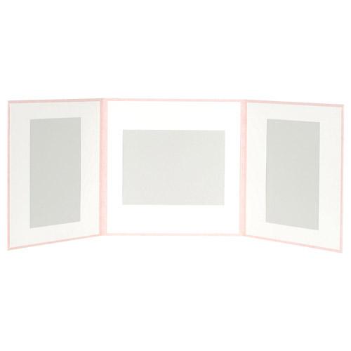 ハクバ スクウェア台紙 No.2020 6切 3面 ピンク M2020-6-3PK [タテヨコ兼用 /六切サイズ /3面] | HAKUBA | 04